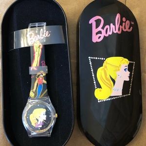 BARBIE Collectable Watch & Collectable Case New
